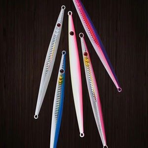 Offre Spéciale 60g-400g eau salée lumineux gabarit leurre Sardine curseur métal pour bar pêche rivières lacs ruisseaux pour <span class=keywords><strong>Marlin</strong></span> - Product Image 1