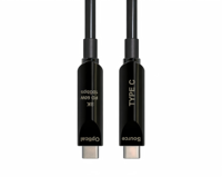 Cable USB Tipo-C a Tipo-C de Alta Calidad 4K 60Hz Chapado en Oro para Conversor de Video, Cable Universal de Teléfono a TV y Computadora