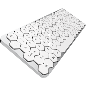 GEEZER 2,4G Carga inalámbrica <span class=keywords><strong>Bluetooth</strong></span> KB para teclas hexagonales con carcasa inferior con extra Delgado - Product Image 1