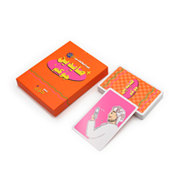 Cartes de jeu de bureau personnalisées avec logo imprimé, recyclables, style poker, avec boîte de grande taille pour besoins spéciaux - Échantillon disponible