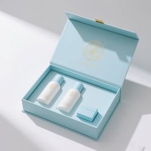 Caja de Regalo Magnética de Cartón Rígido con Diseño Personalizado al por Mayor, con Logotipo Personalizado para Cosméticos - Opciones en Negro/Blanco y Rosa - Product Image 6