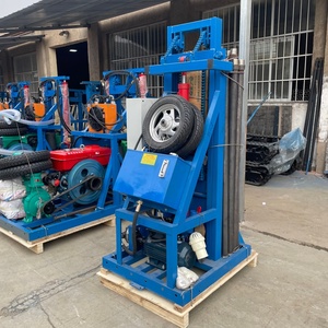 Foreuse électrique portative EB-130 à roues, très demandée en usine, capable de forer des puits d'eau de 130 mètres - Product Image 5