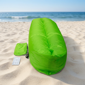 Canapé gonflable PVC personnalisé au design unique, équipement de voyage gonflable sur mesure pour le camping et les loisirs en plein air - Product Image 3
