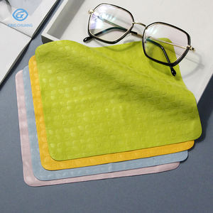 Chiffons en microfibre pour <span class=keywords><strong>optique</strong></span> verre nettoyage essuyage lunettes lentille lunettes bijoux téléphone écran nettoyant chiffon - Product Image 1
