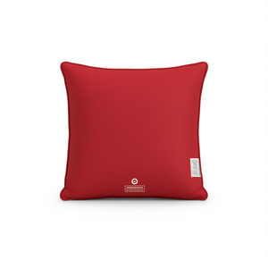 Cojín para Silla de Exterior de Tela Oxford Roja, 100% Poliéster, Resistente al Agua, Cuadrado, Extraíble, Lavable, para Todas las Estaciones - Product Image 1