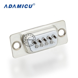 Công nghiệp servo ổ đĩa Hàn nam DB 9 pin kết nối Brass liên hệ với chất liệu 2A cho dây kết nối RS232 VGA <span class=keywords><strong>DB9</strong></span> Sub ổ cắm - Product Image 5