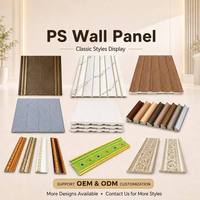 Panel Dinding Beralur Langsung dari Pabrik, Tahan Air, Anti Lembab, untuk Dekorasi Interior Rumah dan Hotel