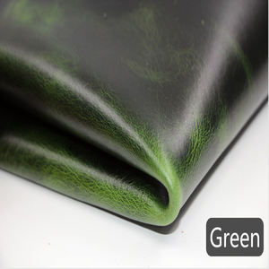 Cuero Vintage con Acabado de Cera, Cuero Crazy Horse, Cuero con Tinte Vegetal que Cambia de <span class=keywords><strong>Color</strong></span>, Venta Directa de Fábrica - Product Image 5