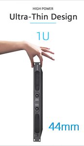 Amplificateur de puissance professionnel GAP-DP1000 <span class=keywords><strong>1000W</strong></span> 2 <span class=keywords><strong>canaux</strong></span> Classe D 1U Montage en rack Haute puissance pour KTV Karaoké DJ Scène - Product Image 6