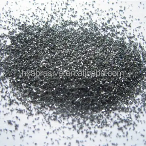 Granulats abrasifs en acier noir dur, <span class=keywords><strong>sable</strong></span> diamanté <span class=keywords><strong>gris</strong></span>, carbure de silicium SiC pour l'aménagement paysager d'aquariums et les filtres à eau - Product Image 1