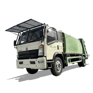 Camion compacteur d'ordures HOWO 4X2 6-10CBM pour la collecte des déchets commerciaux et les services municipaux - Product Image 6