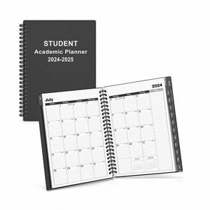 Cuaderno Espiral A5 Personalizado para Estudiantes con Impresión Personalizada, Tapa Dura, Planificador Académico, Papel de 70-80 g/m², Opción de Regalo - Product Image 1