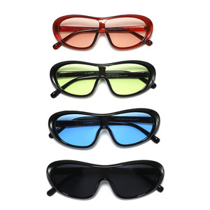 Gafas de Sol Deportivas Ovaladas con Marco Grande Personalizadas para Hombre, Marco de PC Negro, Lentes Polarizadas con Protección UV400 para Ciclismo - Product Image 2