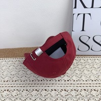 Nueva Gorra de Béisbol para Mujer, Estructurada, con Bordado de Letras, Estilo Desgastado, Versátil, para Viajes al Aire Libre, Protección Solar, Casual