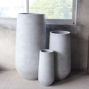 בית וגן אור בטון פיברגלס עציצים מלט עציץ סיר - Product Image 2