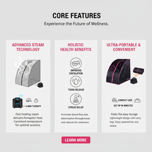 Tente de sauna à vapeur humide pliable à domicile, prix bas, salon, <span class=keywords><strong>spa</strong></span> privé, une personne, demi-corps, amincissant - Product Image 6