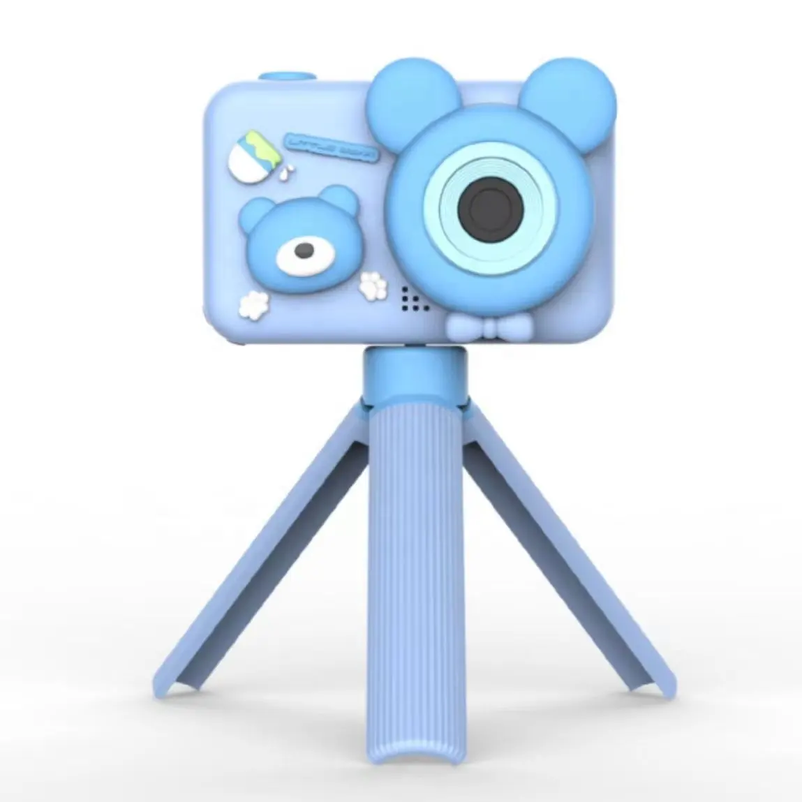D32 Selfie sopa ile ayrılabilir kolu dahili oyunlar Mini Hd dijital kamera çocuklar için 2.0 inç Ips ekran ucuz kamera