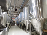 Cuve de Fermentation en Acier Inoxydable 500L 1000L 1500L 2000L – Équipement de Fermentation de Kombucha pour la Production Commerciale de Boissons