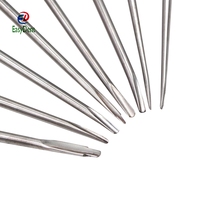 Chirurgie dentaire, en acier inoxydable, pour extraction de racines apex, avec poignée en plastique, instruments dentaires, élévateur de luxe, 8 pièces