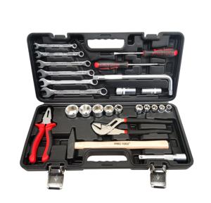 Durable utilisant le jeu de douilles professionnelles <span class=keywords><strong>à</strong></span> bas prix 25 pièces jeu d'outils <span class=keywords><strong>à</strong></span> main <span class=keywords><strong>à</strong></span> douille pour la réparation de voiture - Product Image 2