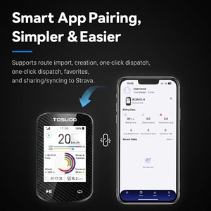 Ordinateur de vélo intelligent numérique GPS <span class=keywords><strong>COOSPO</strong></span> CS300 avec capteur sans fil pour vélo de route - Product Image 3