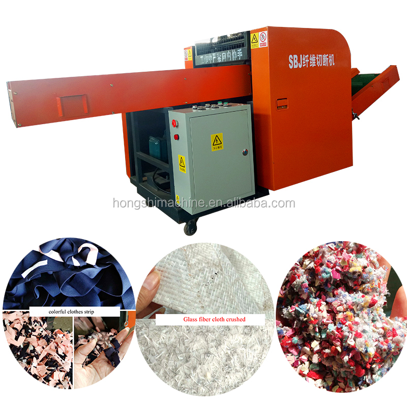 Fabric Waste Recycling Machine fabric Shredder