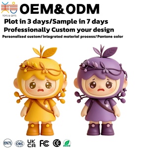 Figura de Acción de Resina de Dibujos Animados MEIYAN, Diseño Exclusivo de Arándano Q, Muñeco Creativo de Fruta Simulada, <span class=keywords><strong>Juguete</strong></span> IP Lindo y Personalizado - Product Image 3