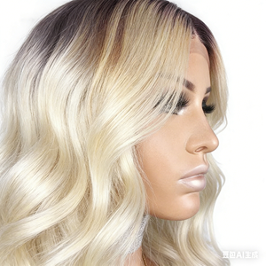 Индивидуальные теплые светлые парики с кружевной передней частью, невидимые, с одинарными узелками, из натуральных русских волос, с кружевным верхом, парики из натуральных человеческих волос - Product Image 5