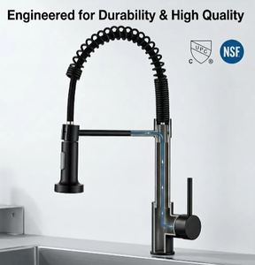 <span class=keywords><strong>Rubinetto</strong></span> da Cucina in Acciaio Inox con Maniglia Singola, Miscelatore per <span class=keywords><strong>Acqua</strong></span> Purificata, Estraibile con Spruzzatore, per <span class=keywords><strong>Acqua</strong></span> Calda e Fredda - Product Image 2