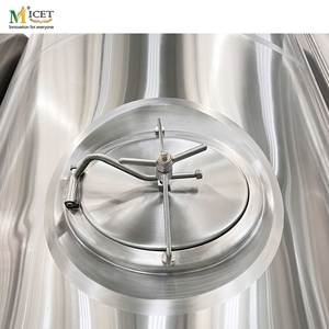 Micet ถังหมักสแตนเลส6000L 5000L ถังหมักเบียร์ทรงกรวยถังหมักเบียร์ isobaric jacked unitank - Product Image 4