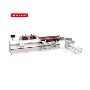 Automatic Paper Tape Binding Machine With End Papering Machine RBB-430