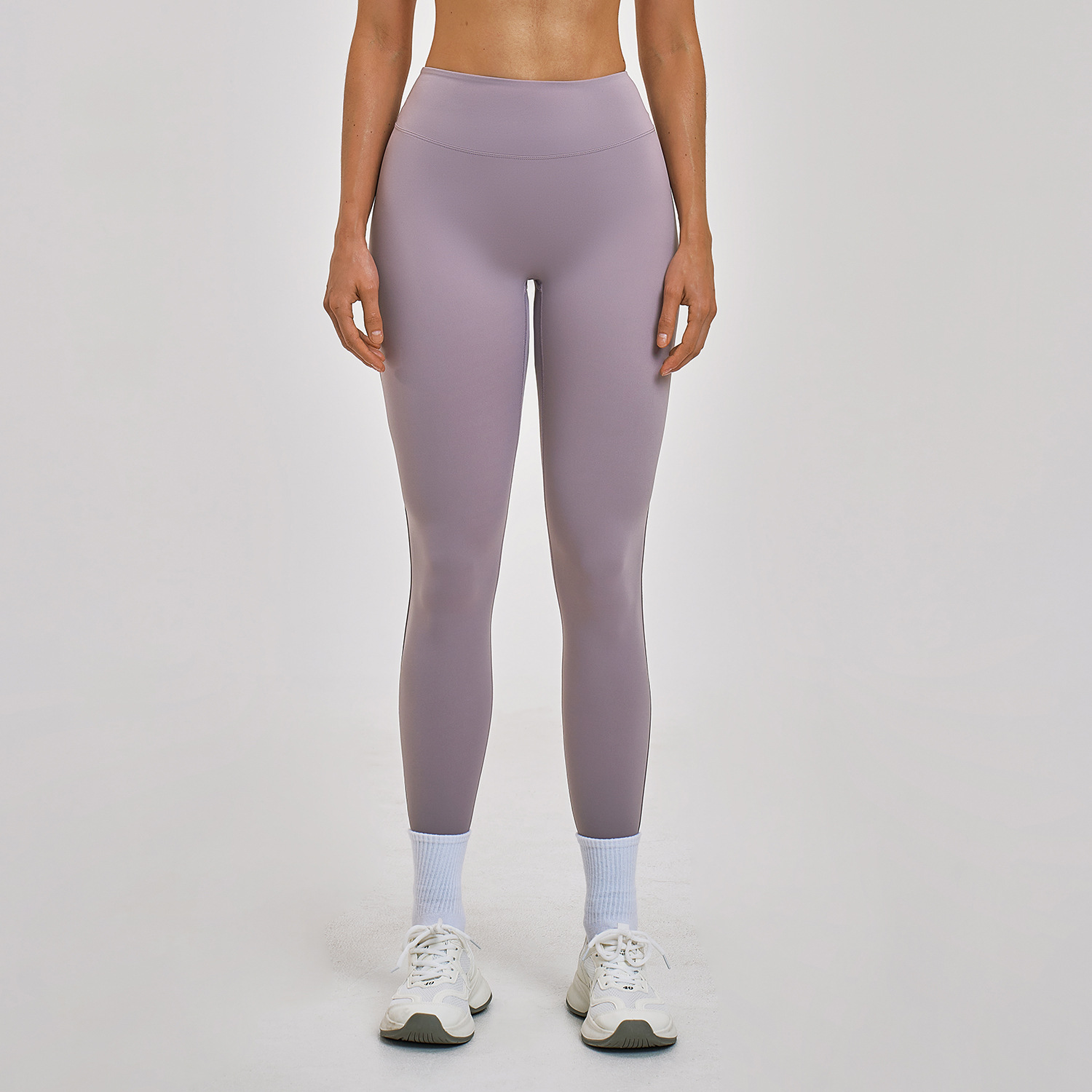 Leggings morados claros