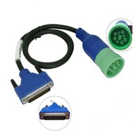 Câble d'extension 9 broches vers DB25 broches pour instrument de diagnostic automobile pour Cummins 50/100CM