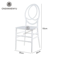 Chaise empilable en plastique PP Phoenix pour événements, mariages, restaurants, banquets et extérieur – Vente en gros