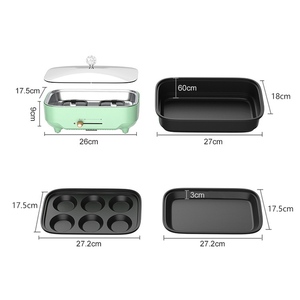 Meishengfa Pococina 700W 2.5L OEM hogar multifunción Mini Cocina eléctrica olla caliente - Product Image 6