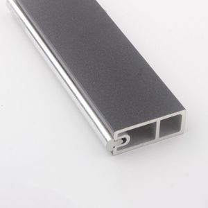 Clothes <b>Rod</b> Furniture Wardrobe Tube Hanging Clothes Through <b>Rod</b> Seat Tube Aluminum Clothes Drying Rail Factory Wholesale - Product Image 4