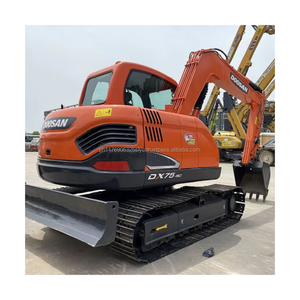 Mini Excavadora Doosan Dx75-9c de 7 Toneladas a Bajo Precio, Excavadora Doosan DX75 Usada, Excavadora Doosan Dx75 75 60 Usada, Excavadora DX60 Dx55 Dx75 Dx80 Usada - Product Image 1