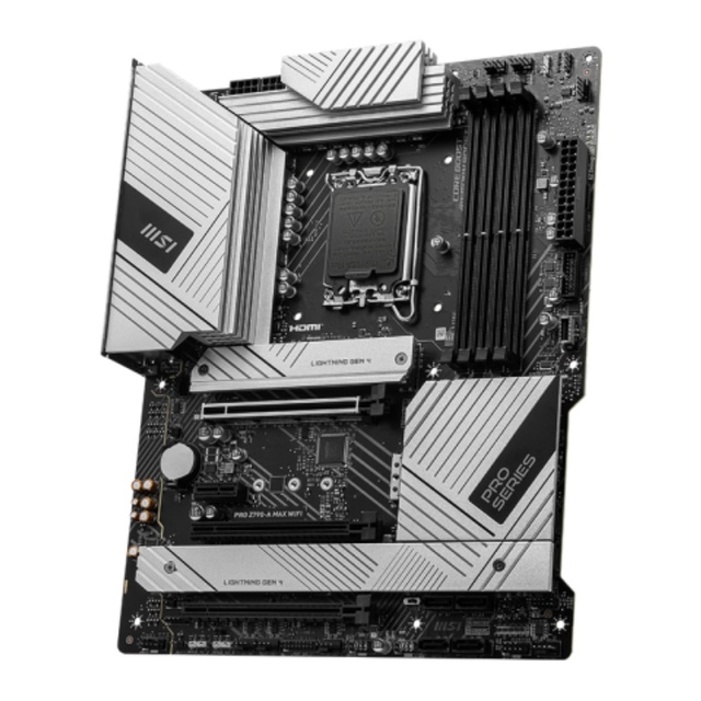 MSI PRO Z790-A MAX WiFi ProSeries Motherboard (Supports 12th/13th/14th Gen Intel Processors, LGA 1700, DDR5