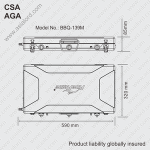 Estufa <span class=keywords><strong>de</strong></span> acampada con <span class=keywords><strong>tostador</strong></span> - Product Image 6