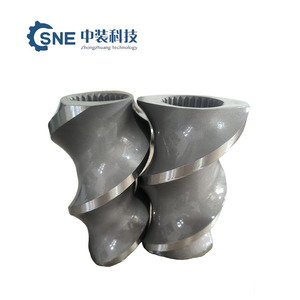 ส่วนประกอบสกรูสำหรับสายผสมพลาสติกส่วนสกรูสำหรับเครื่องอัดรีดแบบกำหนดเอง - Product Image 4