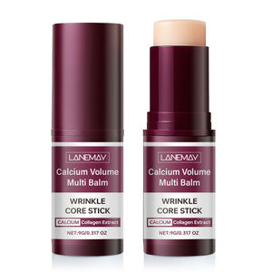 Your Logo Wrinkle Core Stick Collagen Hydrate Lip Balm Eye Neck Forehead Cream All in One Make up <span class=keywords><strong>Base</strong></span> Calcium Volume Multi Balm - Product Image 3