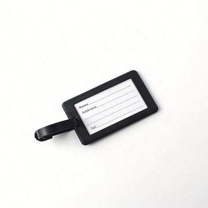 Hotel Luggage Tags Maker Custom Made Printed Name Logo PVC Letter Pattern Promotion Gift with <b>Blank</b> Card - Product Image 1