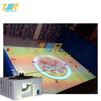 Proyector de suelo interactivo Magic Projection Floor, software de juego, proyector interactivo de suelo