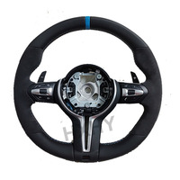 Volant sport compétitif HXHY en cuir amélioré pour BMW Série E/F M3 M5 E46 F10 F30 F20 F12 F80 F82