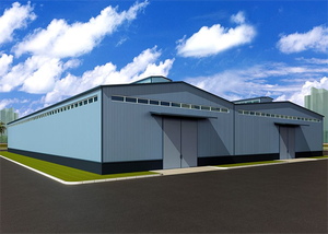 <span class=keywords><strong>Garage</strong></span> et atelier préfabriqués <span class=keywords><strong>en</strong></span> acier métallique faciles à assembler pour abris de voiture et auvents - Product Image 4