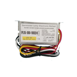 PL15-180-10D24 24V DC <span class=keywords><strong>UVC</strong></span> đèn diệt khuẩn biến áp cho T5 4W 6W 8W 10W <span class=keywords><strong>4</strong></span> pin UV ánh sáng điện tử 24V Ballast - Product Image 2