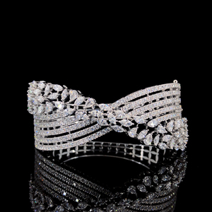 Ladies 925 Sterling <b>Silver</b> <b>Rings</b> Fine Platinum Jewelry <b>Cubic</b> <b>Zirconia</b> Diamond for Weddings Parties Anniversaries-Classic Style - Product Image 1