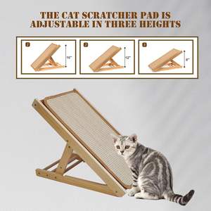 Muebles para mascotas ventosa gato rascador grande cartón corrugado resistente al desgaste colgante gato árboles rascador Juguetes - Product Image 5