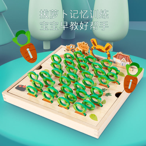 <span class=keywords><strong>Juegos</strong></span> de Madera Montessori para Niños, Juego de Alimentar Conejos con Rábanos, Juguetes Educativos para Niños, Regalos Cognitivos Alfanuméricos para Niños - Product Image 6