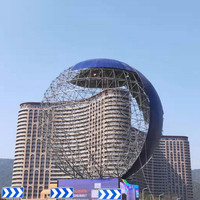 Dôme en verre préfabriqué en acier avec structure métallique, modèle Light Andy SF pour toitures structurelles dans les bâtiments